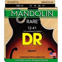 Струны для мандолины DR MD-12 Rare Phosphor Bronze Heavy 12/41