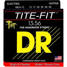 Струни для електрогітари DR MEH-13 Tite-Fit Nickel Plated Mega Heavy 13/56