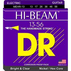 Струни для електрогітари DR MEHR-13 Hi-Beam Nickel Plated Hex Core Mega Heavy 13/56