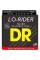 Струни для бас-гітари DR MH6-130 Lo-Rider Stainless Steel Medium 6-String 30/130