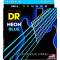 Струни для електрогітари DR NBE-9 Hi-Def Neon Blue K3 Coated Light 9/42