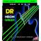 Струни для бас-гітари DR NGB-40 Hi-Def Neon Green K3 Coated Light 40/100