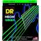 Струны для электрогитары DR NGE-9/46 Hi-Def Neon Green K3 Coated Light Heavy 9/46