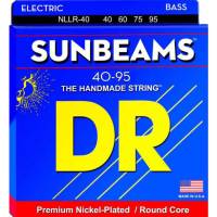 Струни для бас-гітари DR NLLR-40 Sunbeams Nickel Plated 4 String Light 40/95