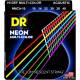 Струни для акустичної гітари DR NMCA-10 Hi-Def Neon Multi-Color K3 Coated Extra Light 10/48