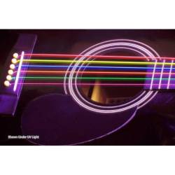 Струни для акустичної гітари DR NMCA2-12 Hi-Def Neon Multi-Color K3 Coated 12/54 - 2 Pack
