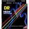 Струны для бас-гитары DR NMCB-40 Hi-Def Neon Multicolor K3 Coated Light 40/100