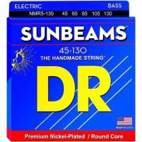 Струни для бас-гітари DR NMR5-130 Sunbeams Nickel Plated 5 String Medium 45/130