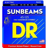 Струны для бас-гитары DR NMR5-45 Sunbeams Nickel Plated 5 String Medium 45/125