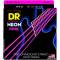 Струны для бас-гитары DR NPB-50 Hi-Def Neon Pink K3 Coated Heavy 50/110