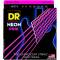 Струни для електрогітари DR NPE7-9 Hi-Def Neon Pink K3 Coated Light 7-String 9/52