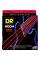 Струны для бас-гитары DR NRB5-40 Hi-Def Neon Red K3 Coated Light 5 Strings 40/120
