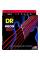 Струны для электрогитары DR NRE-9 Hi-Def Neon Red K3 Coated Light 9/42