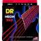 Струны для электрогитары DR NRE-9 Hi-Def Neon Red K3 Coated Light 9/42