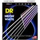 Струны для акустической гитары DR NWA-11 Hi-Def Neon White K3 Coated 11/50