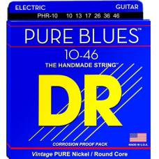 Струни для електрогітари DR PHR-10 Pure Blues Pure Nickel Medium 10/46
