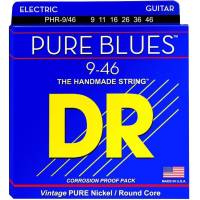 Струни для електрогітари DR PHR-9/46 Pure Blues Pure Nickel Light & Heavy 9/46