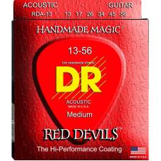 Струны для акустической гитары DR RDA-13 Red Devils Phosphor Bronze Medium-Heavy 13/56