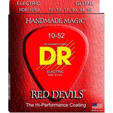 Струни для електрогітари DR RDE-10/52 Red Devils Medium-Heavy Coated 10/52