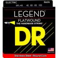Струны для бас-гитары DR SFL-45 Legend Flatwound Medium 45/105
