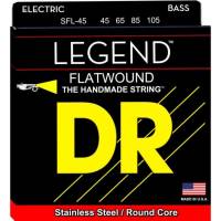 Струни для бас-гітари DR SFL-45 Legend Flatwound Medium 45/105