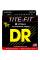 Струни для електрогітари DR TF8-11 Tite-Fit Nickel Plated Heavy 8 Strings 11/80