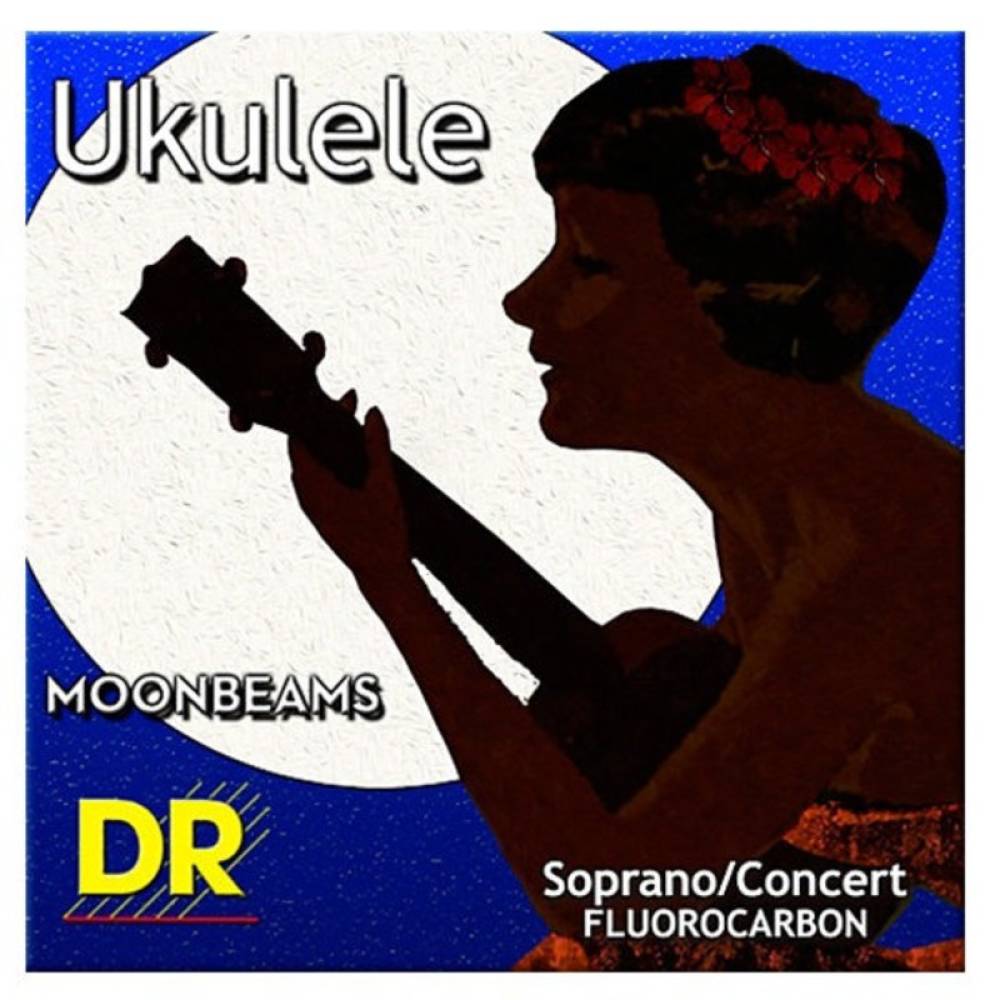 Струни для укулеле DR Strings UFSC Moonbeams Soprano/Concert Fluorocarbon