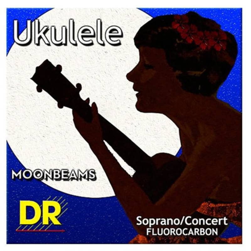 Струны для укулеле DR Strings UFSC Moonbeams Soprano/Concert Fluorocarbon