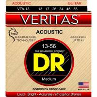 Струни для акустичної гітари DR VTA-13 Veritas Phosphor Bronze Medium 13/56