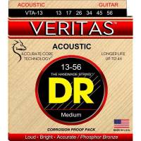 Струни для акустичної гітари DR VTA-13 Veritas Phosphor Bronze Medium 13/56