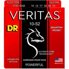 Струни для електрогітари DR VTE-10/52 Veritas Quantum Nickel 10/52