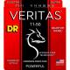 Струни для електрогітари DR VTE-11 Veritas Quantum Nickel 11/50