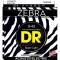 Струни для акустичної гітари/електрогітари DR ZE-9 Zebra Super Light 9/42