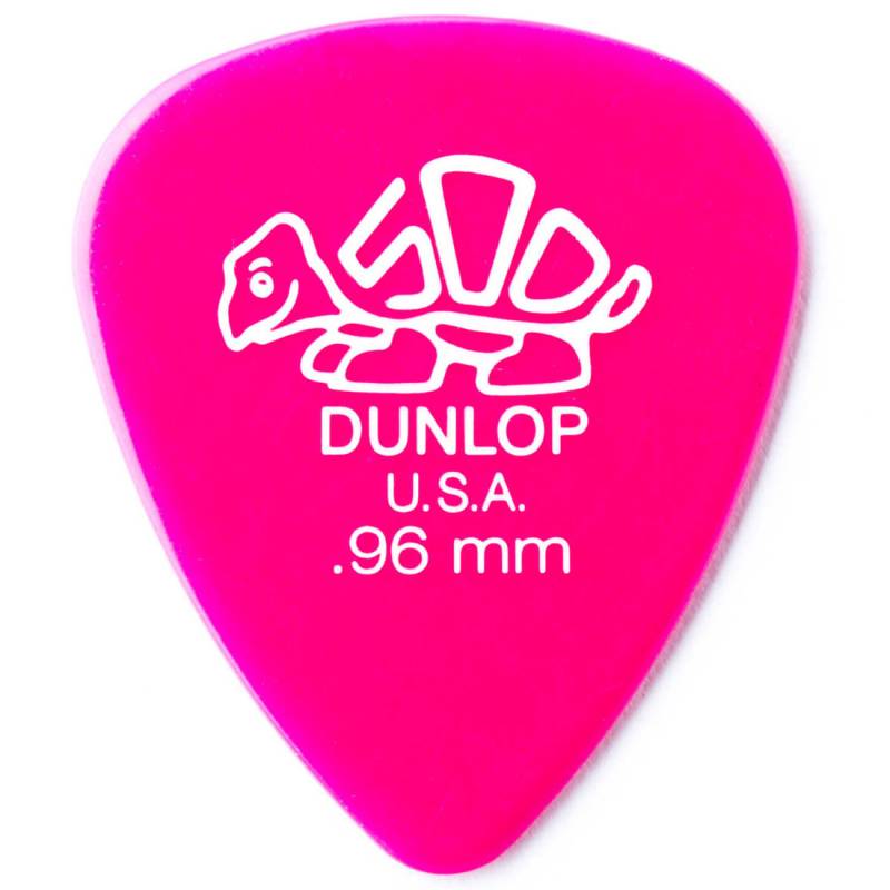 Медиатор Dunlop 4100 Delrin 500 Standard Plectrum Guitar Pick 0.96 mm (1 шт.)