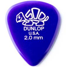 Медиатор Dunlop 4100 Delrin 500 Standard Plectrum Guitar Pick 2.0 mm (1 шт.)