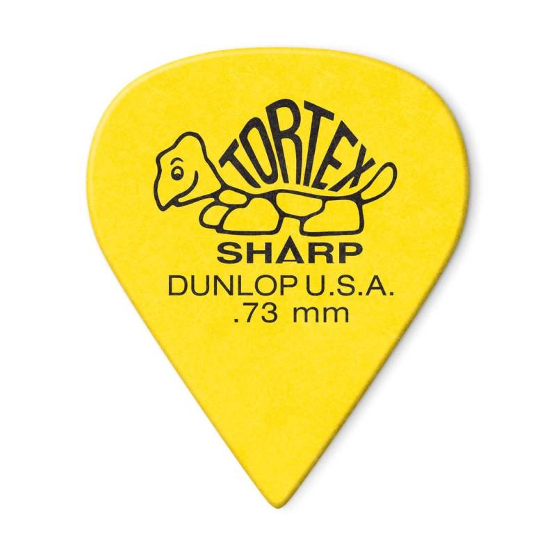 Медіатори Dunlop 412P.73 Tortex Sharp Player's Pack 0.73 mm (12 шт.)