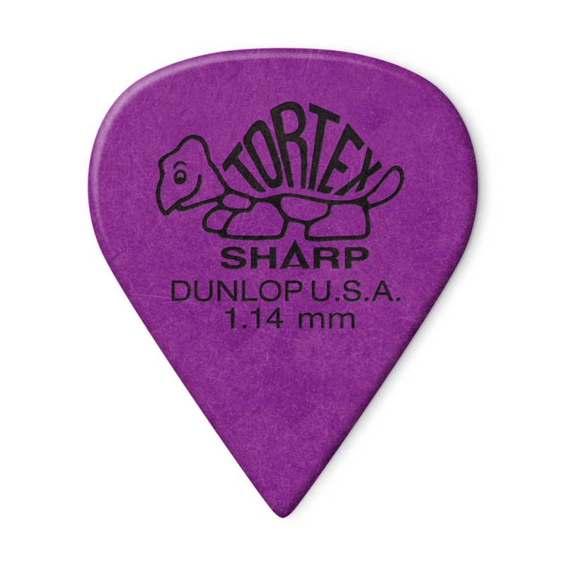 Медиаторы Dunlop 412P1.14 Tortex Sharp Player's Pack 1.14 mm (12 шт.)