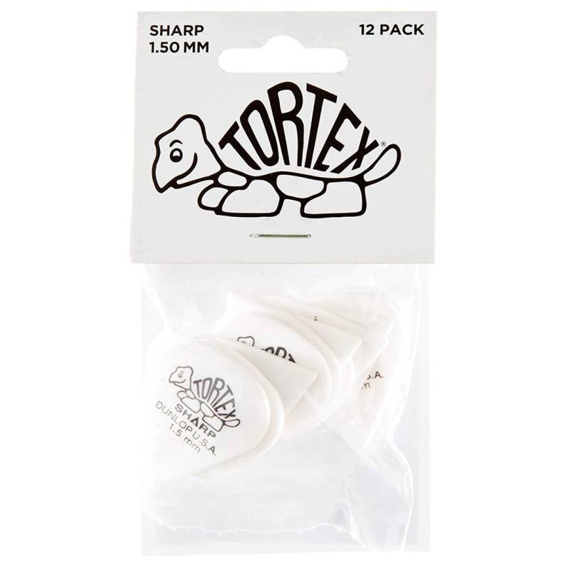Медиаторы Dunlop 412P1.5 Tortex Sharp Player's Pack 1.5 mm (12 шт.)