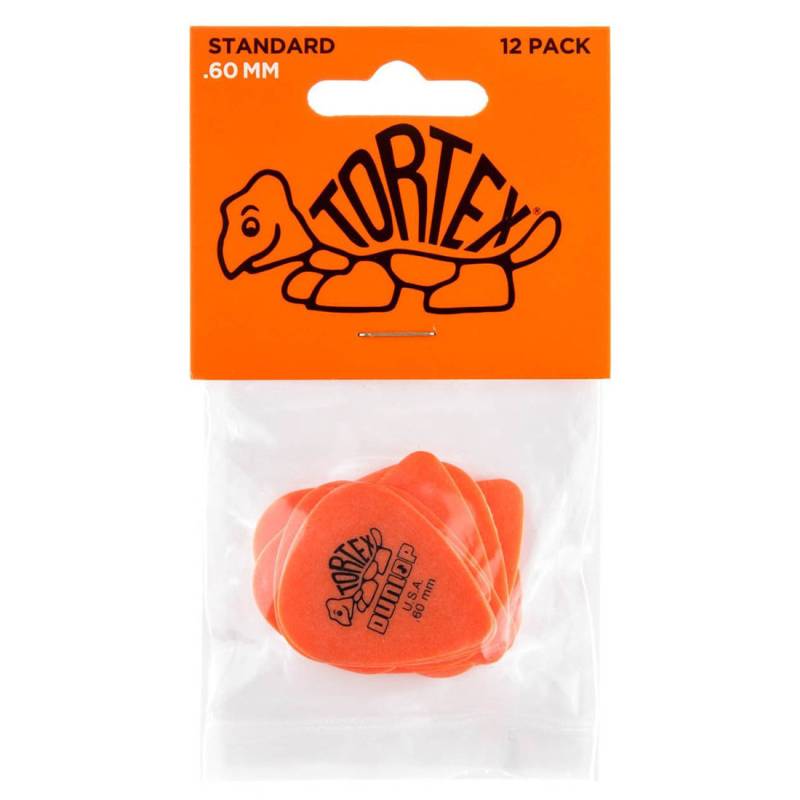Медиаторы Dunlop 418P.60 Tortex Standard Player's Pack 0.60 mm (12 шт.)