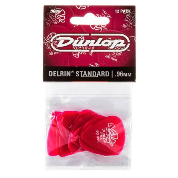 Медиаторы Dunlop 41P.96 Delrin 500 Standard Plectrum Player's Pack 0.96 mm (12 шт.)