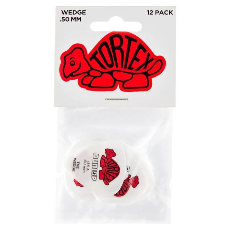 Медиаторы Dunlop 424P.50 Tortex Wedge Player's Pack 0.50 mm (12 шт.)