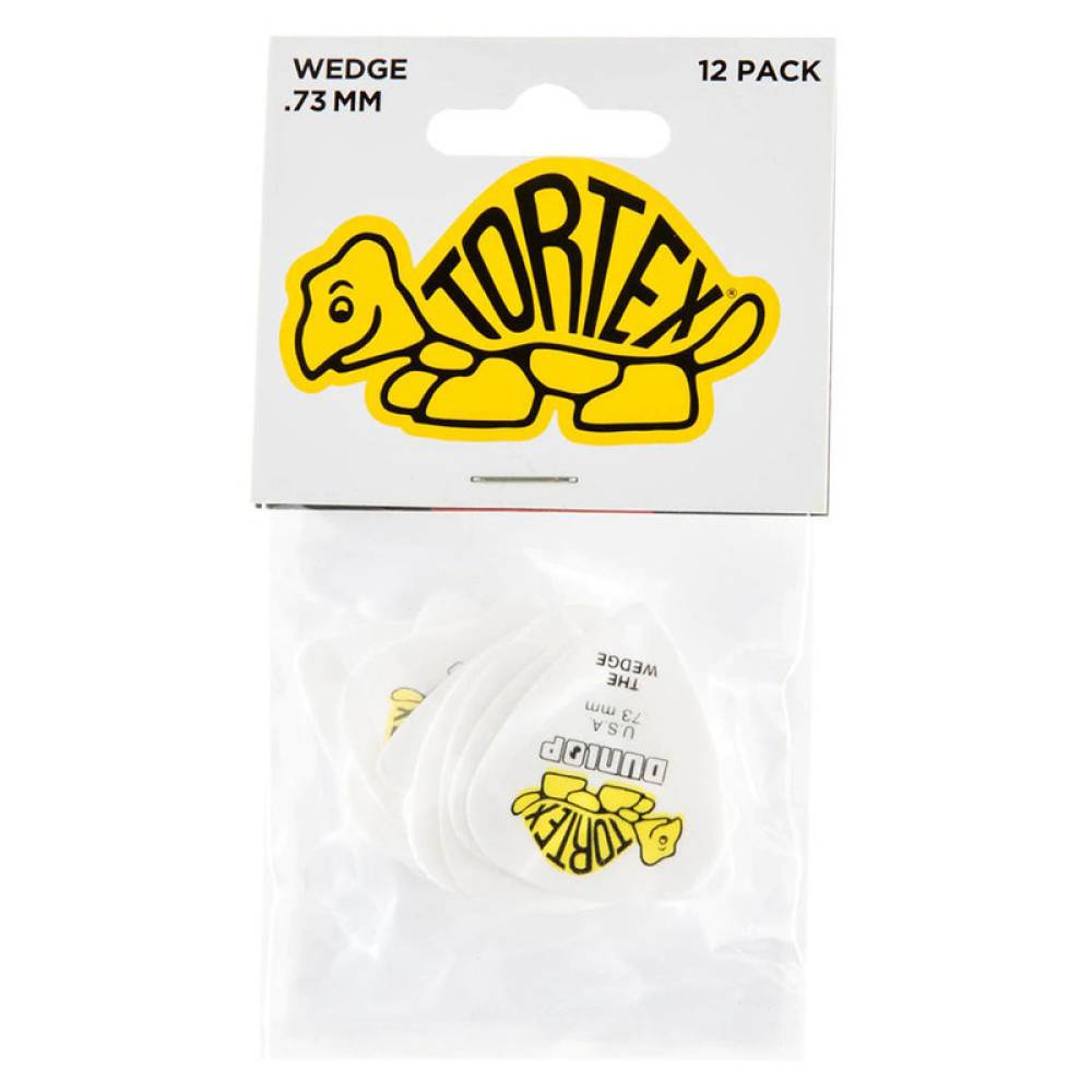 Медіатори Dunlop 424P.73 Tortex Wedge Player's Pack 0.73 mm (12 шт.)