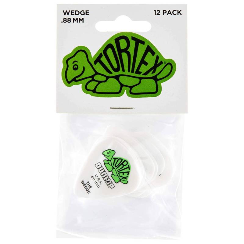 Медиаторы Dunlop 424P.88 Tortex Wedge Player's Pack 0.88 mm (12 шт.)