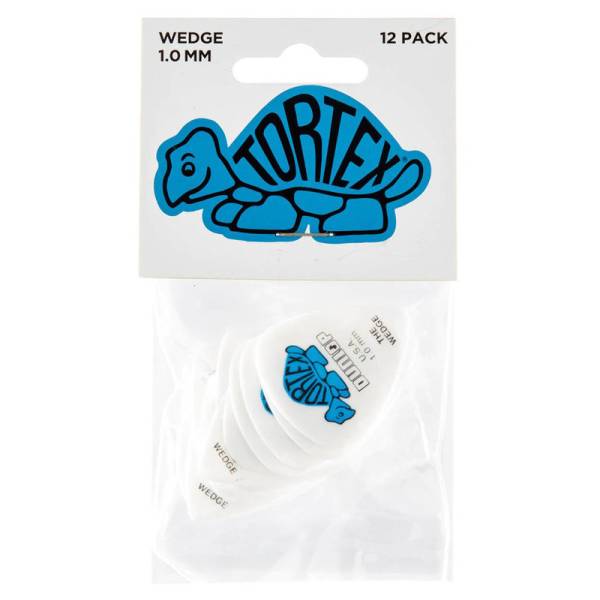 Медіатори Dunlop 424P1.0 Tortex Wedge Player's Pack 1.0 mm (12 шт.)