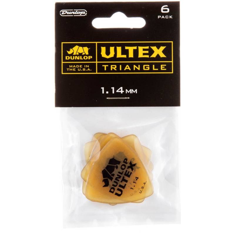 Медиаторы Dunlop 426P1.14 Ultex Triangle Guitar Pick 1.14 mm (6 шт.)