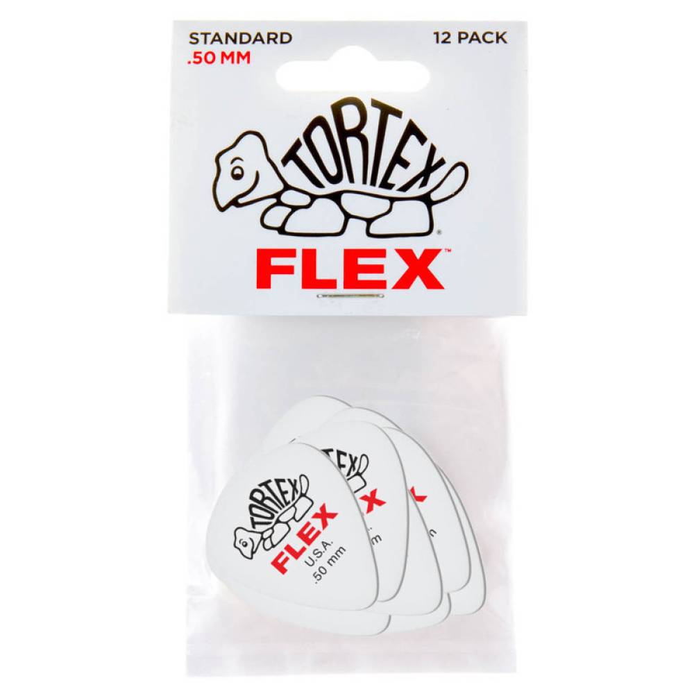 Медіатори Dunlop 428P.50 Tortex Flex Standard Player's Pack 0.50 mm (12 шт.)