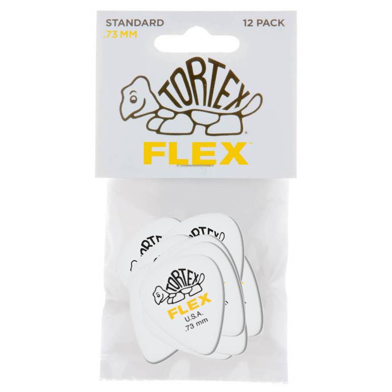 Медіатори Dunlop 428P.73 Tortex Flex Standard Player's Pack 0.73 mm (12 шт.)