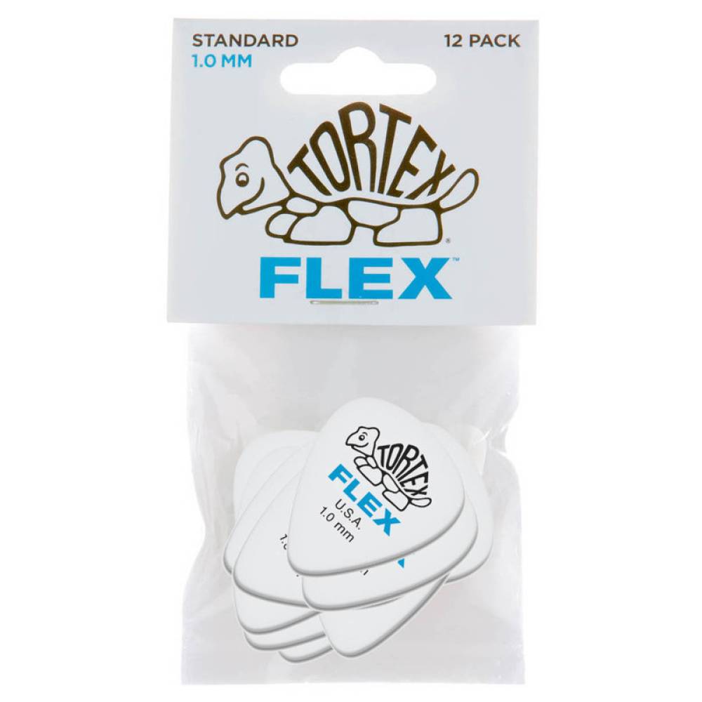 Медіатори Dunlop 428P1.0 Tortex Flex Standard Player's Pack 1.0 mm (12 шт.)