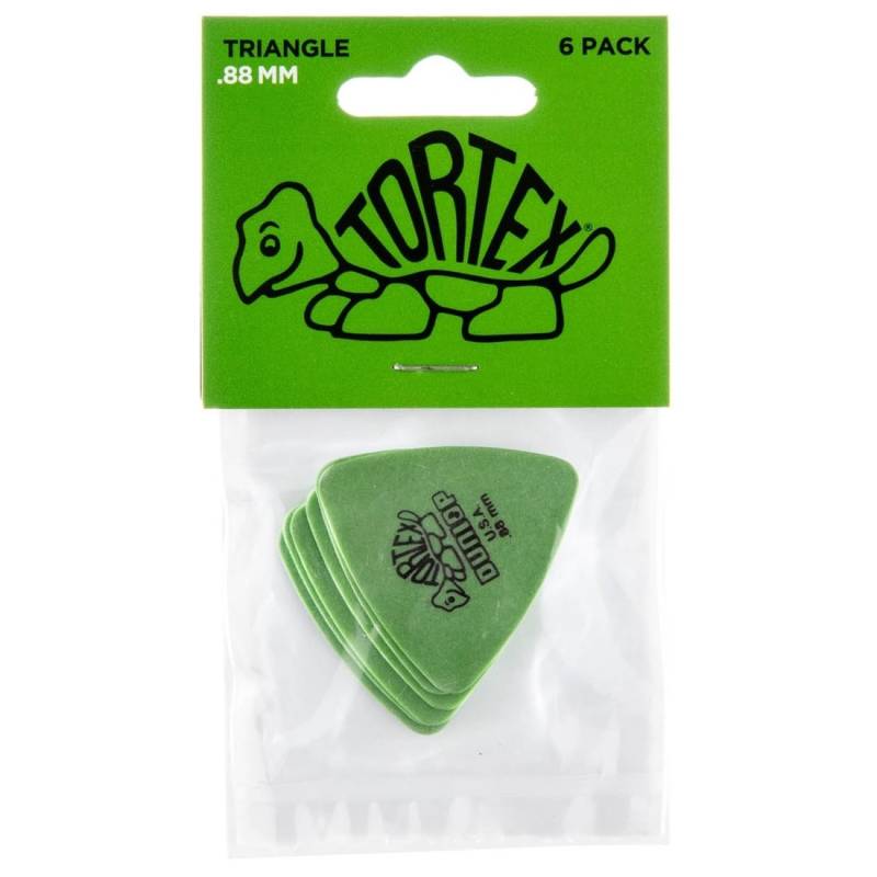 Медиаторы Dunlop 431P.88 Tortex Triangle Player's Pack 0.88 mm (6 шт.)