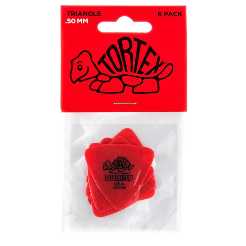 Медіатори Dunlop 431P.50 Tortex Triangle Player's Pack 0.50 mm (6 шт.)